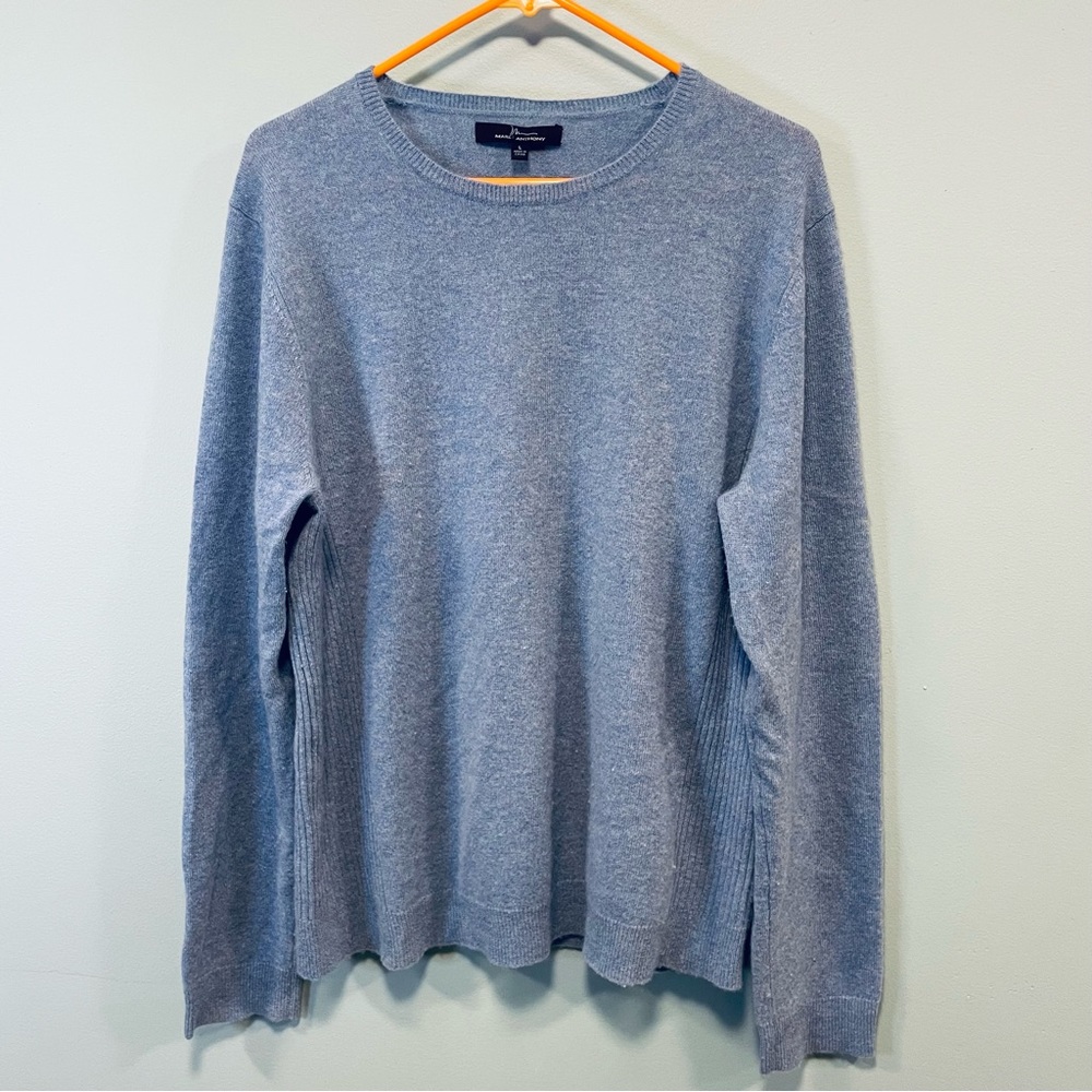 Marc Anthony sweater! 100% cashmere sweater! Light blue men’s size large!